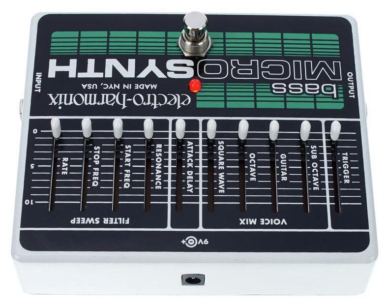 ベース ELECTRO-HARMONIX /BASS MICROSYNTH Pedal Bass Micro Synth Electro Harmonix Sintetizador Baixo